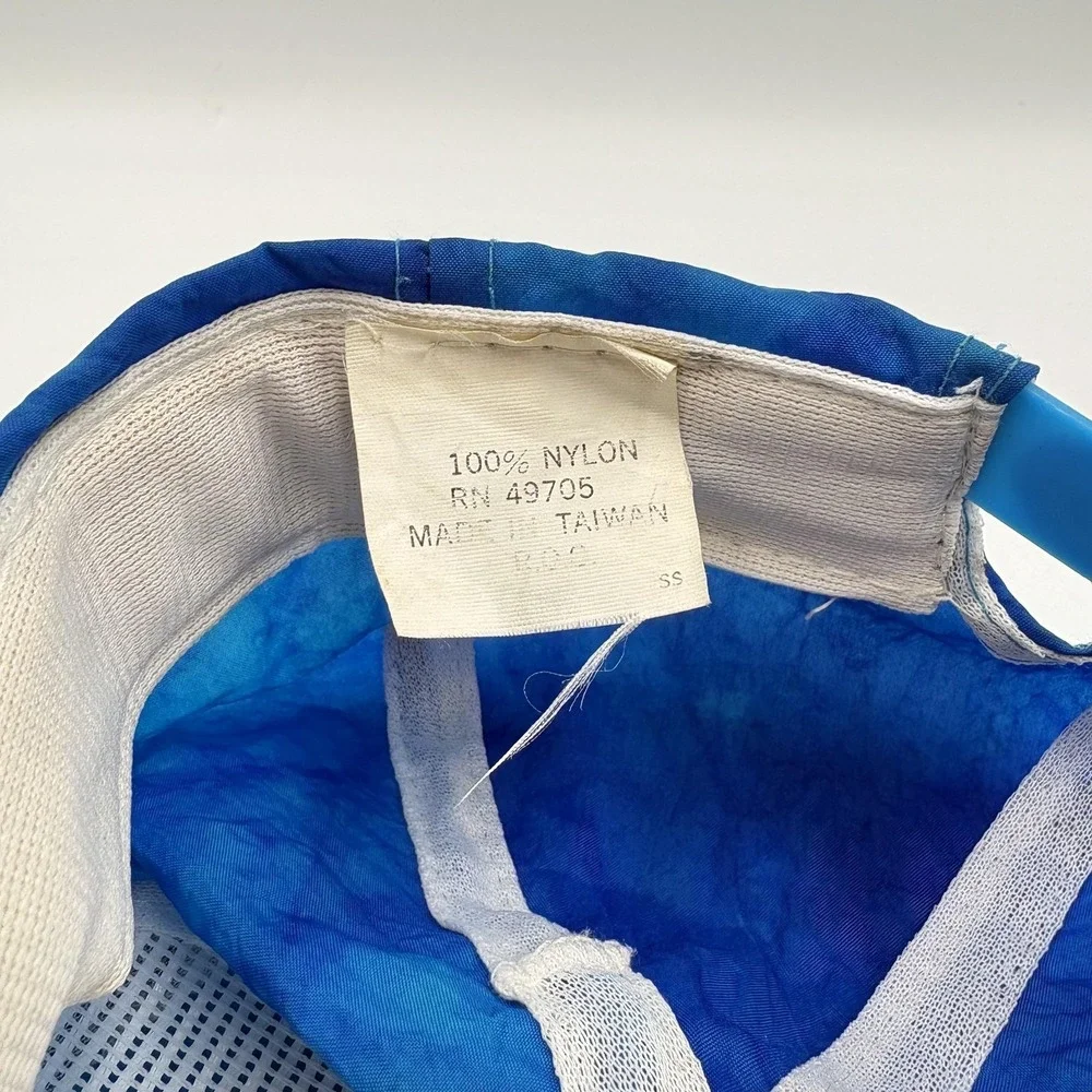 Vintage Camel Joe Camel Blue Nylon Adjustable Snapback Hat Cap‎ Smooth Character